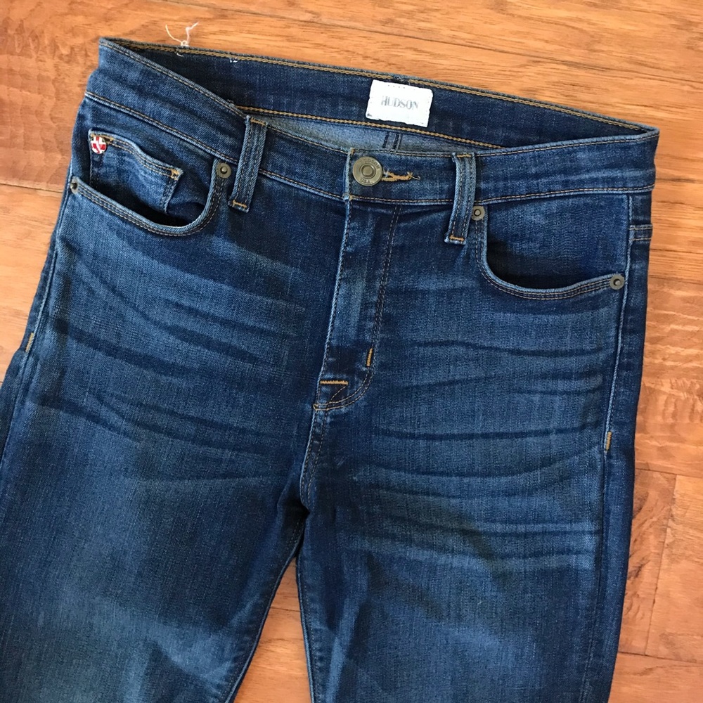 Hudson Nico Midrise Super Skinny Jeans